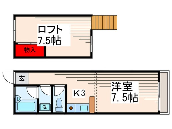 月光荘の物件間取画像